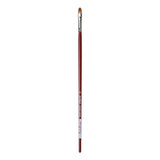 Da Vinci Red Sable Filbert-Shape Oil Paint Brush Series 1815 No:6