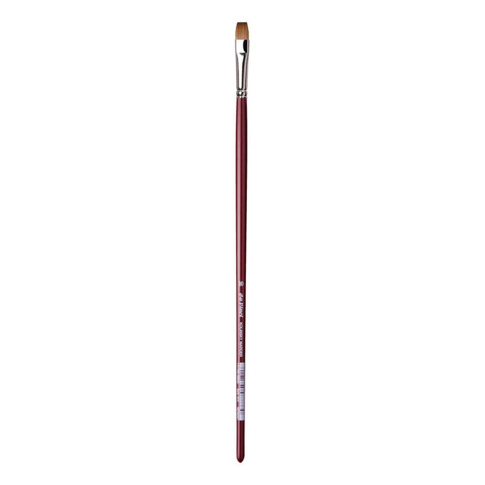 Da Vinci Kolinsky Red Sable Flat Oil Paint Brush Series 1810 No:8