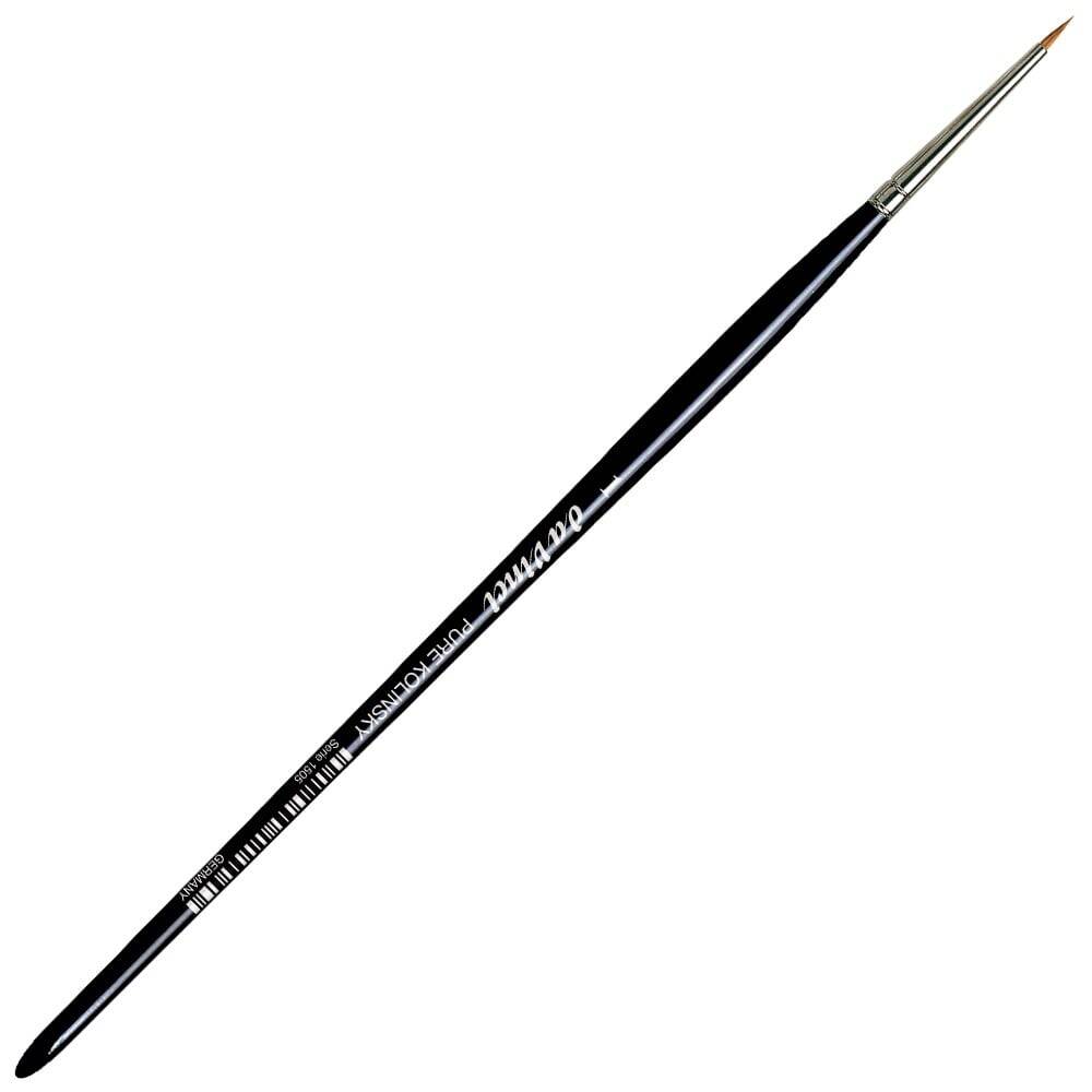 Da Vinci Kolinsky Red Sable Round Extra Short Retouching Brush Series 1505 No:1