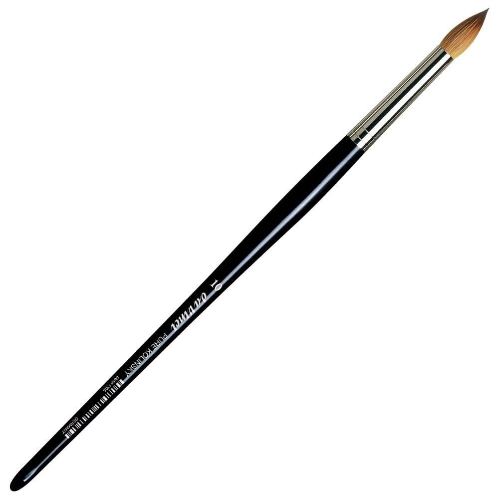 Da Vinci Kolinsky Red Sable Round Extra Short Retouching Brush Series 1505 No:10