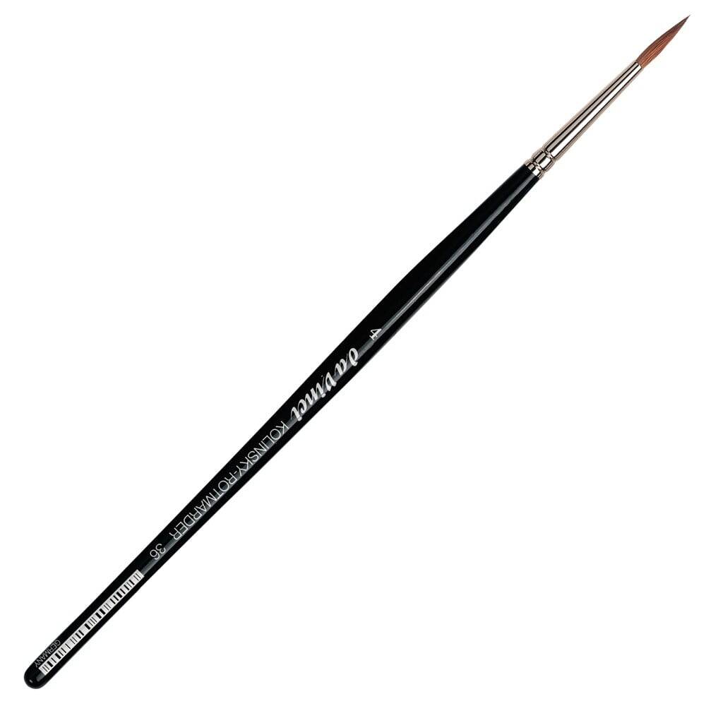 Da Vinci Kolinsky Red Sable Round Watercolor Brush Series 36 No:4