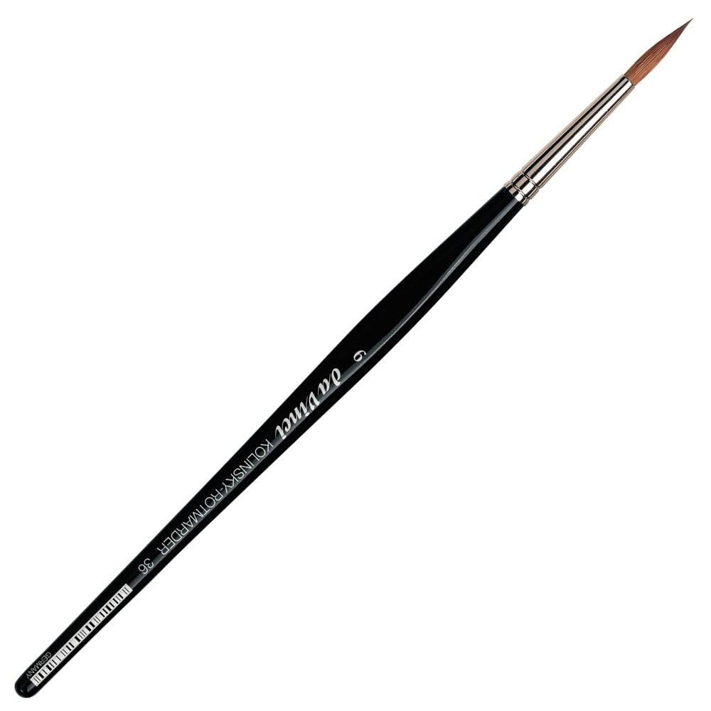 Da Vinci Kolinsky Red Sable Round Watercolor Brush Series 36 No:6