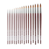 Da Vinci Kolinsky Red Sable Round Oil Paint Brush Series 1610 No:0
