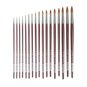 Da Vinci Kolinsky Red Sable Round Oil Paint Brush Series 1610 No:0
