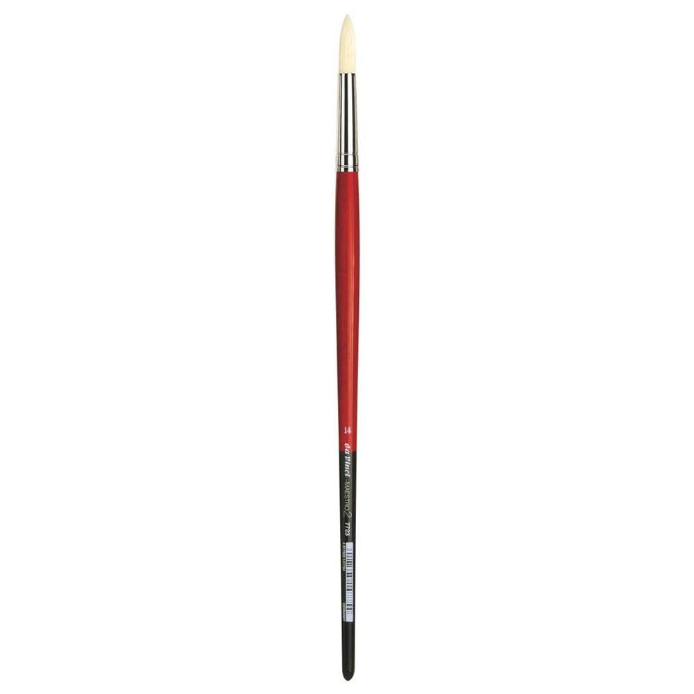 Da Vinci Maestro 2 Round Acrylic and Oil Paint Brush Series 7723 No:14