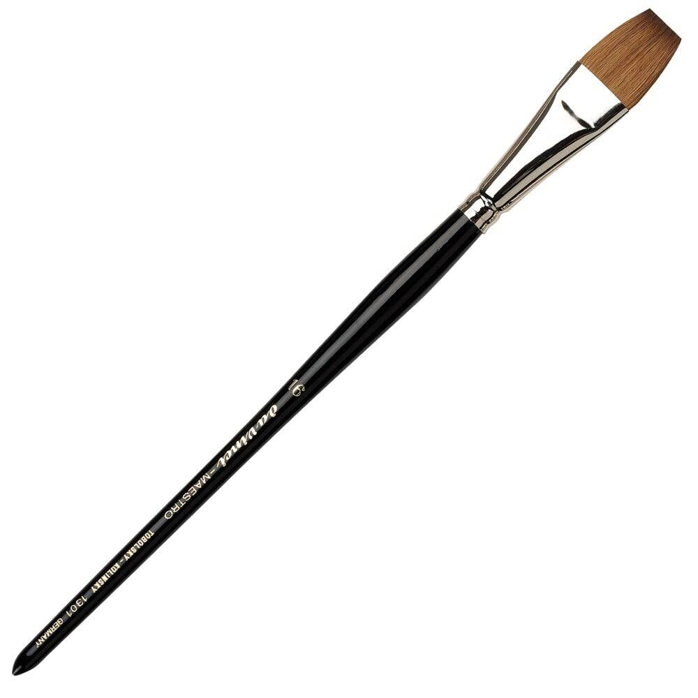 Da Vinci Maestro Tobolsky Kolinsky Red Sable Flat Watercolor Brush Series 1301 No:16