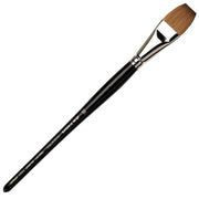 Da Vinci Maestro Tobolsky Kolinsky Red Sable Flat Watercolor Brush Series 1301 No:18