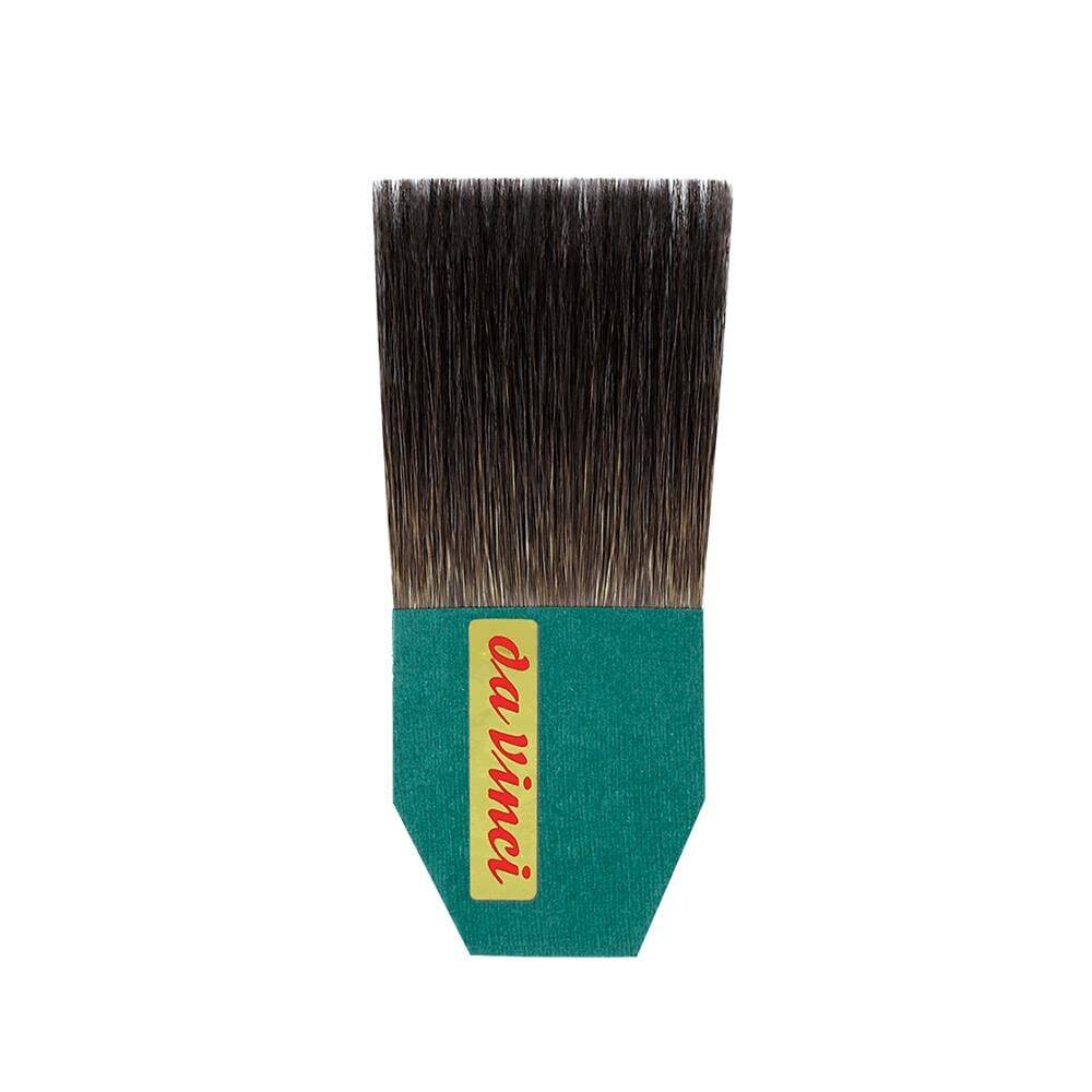 Da Vinci Blue Squirrel Hair Straight Gold Foil Beard Brush Series 500 No:40