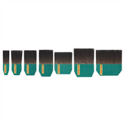 Da Vinci Blue Squirrel Hair Straight Gold Foil Beard Brush Series 500 No:50