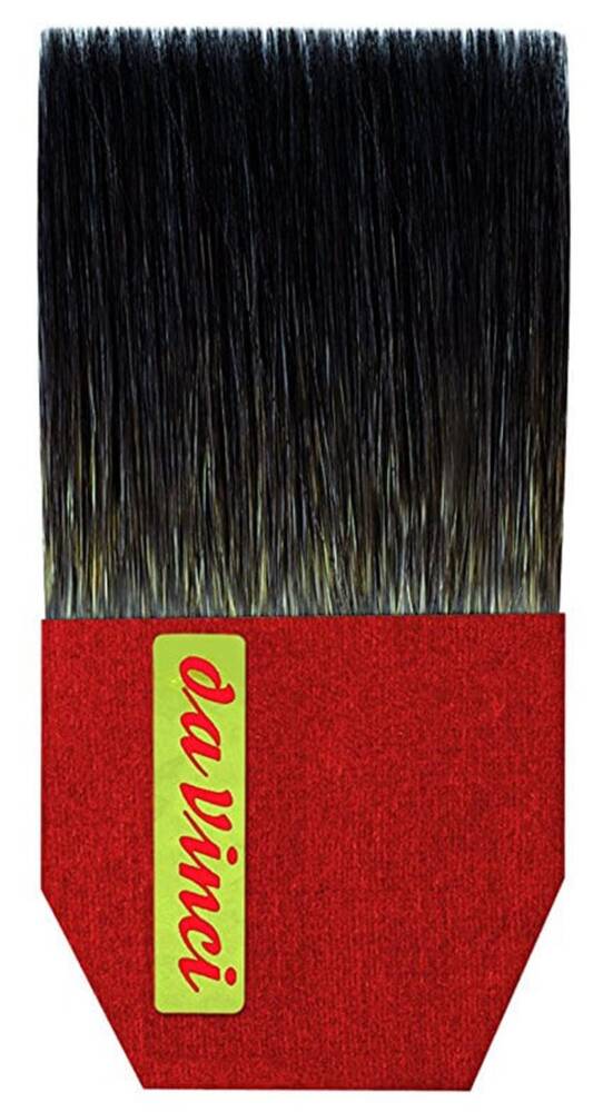 Da Vinci Blue Squirrel Hair Wide Extra Thick Flat Gold Leaf Beard Brush Series 502 No:50
