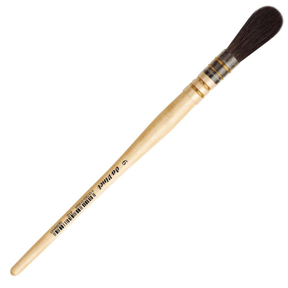 Da Vinci Blue Squirrel Hair Oval Gold Leaf Brush Series 410 No:6