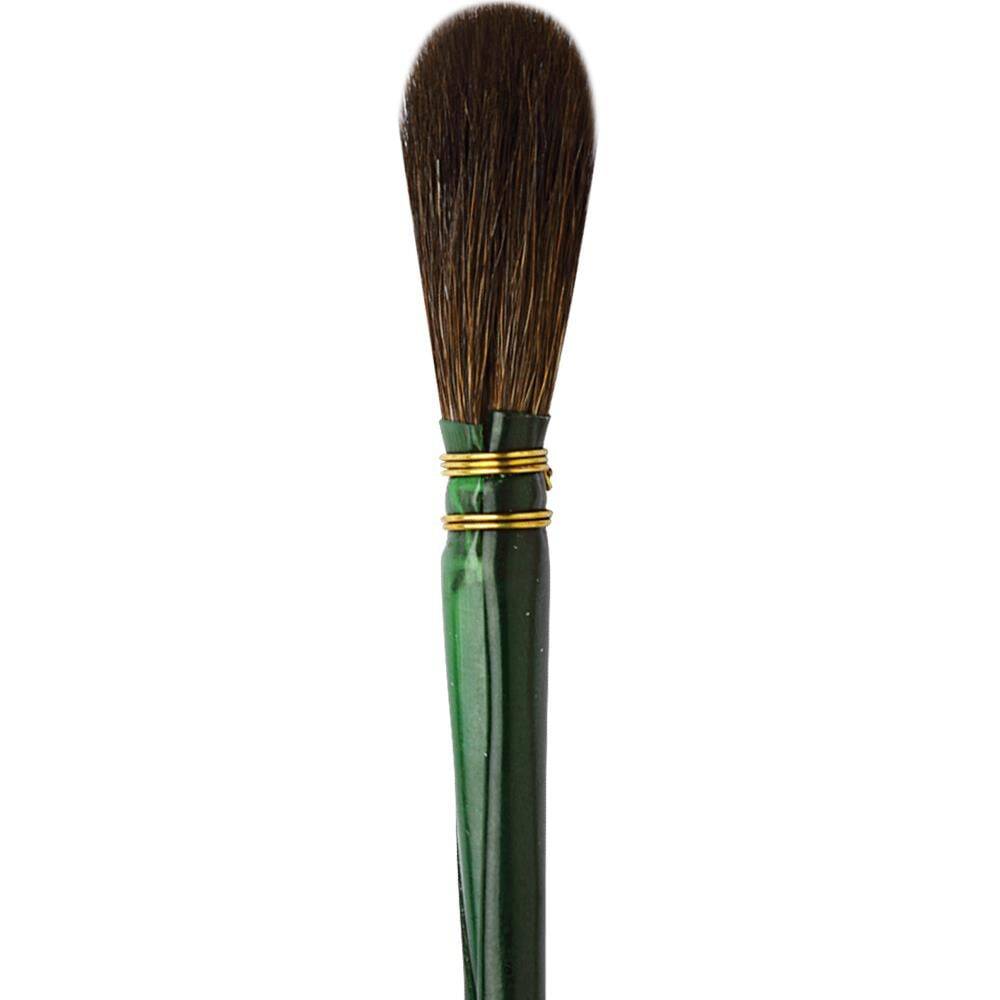 Da Vinci Blue Squirrel Hair Oval Gold Leaf Brush Series 710 No:2
