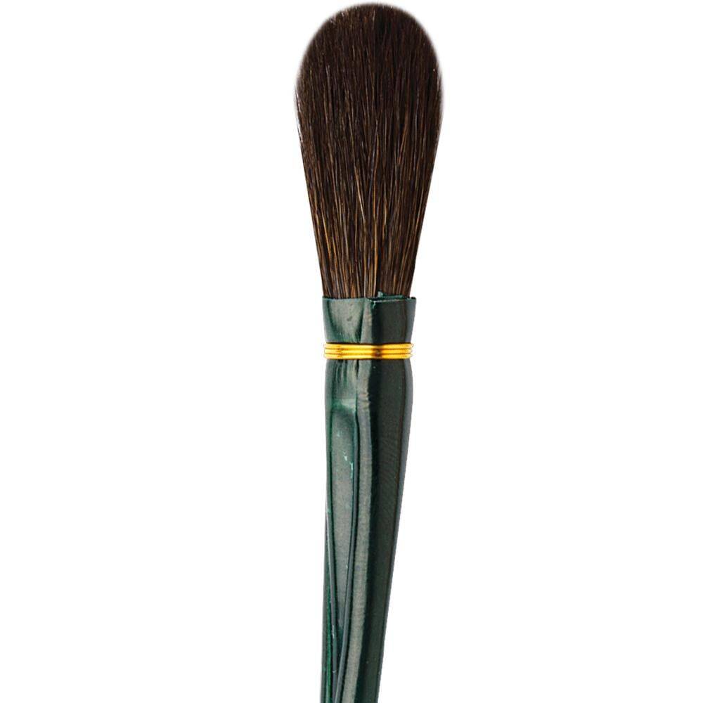 Da Vinci Blue Squirrel Hair Oval Gold Leaf Brush Series 710 No:4