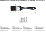 Da Vinci Megacolore Thick Synthetic Flat Wide Surface Brush Series 5043 No:50