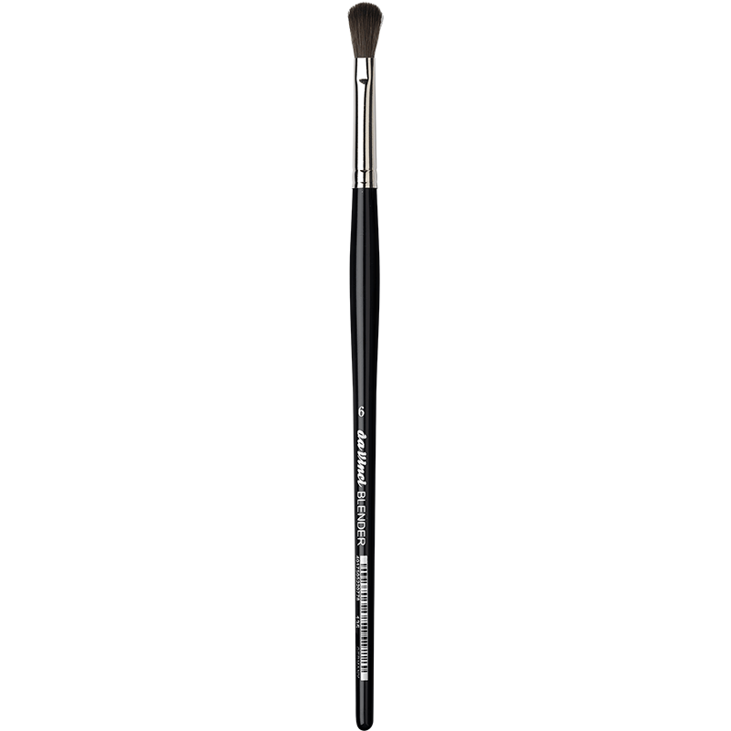Da Vinci Pony Hair Oval Tip Oil Paint Brush Series 135 No:6