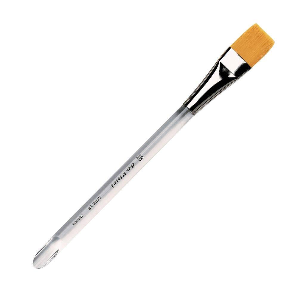 Da Vinci Nova Synthetic Flat Wetting and Painting Brush Series 18 No:18