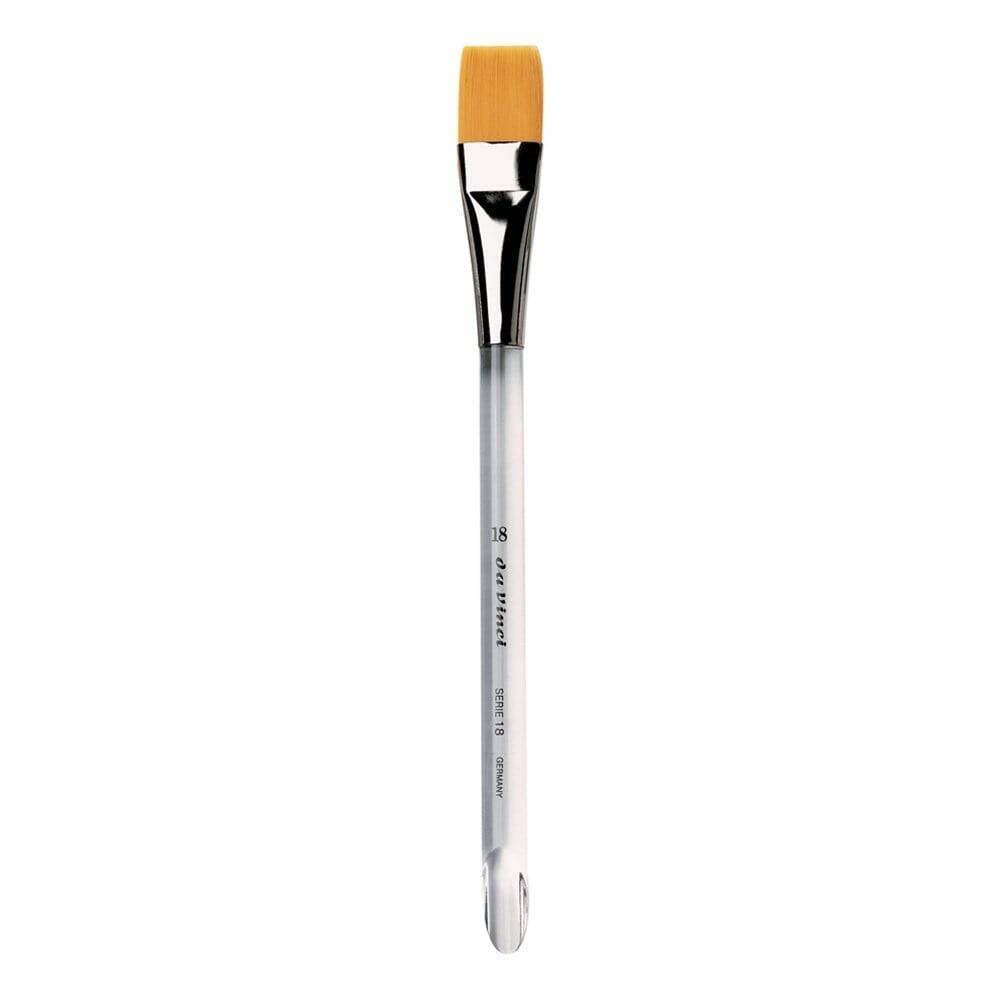 Da Vinci Nova Synthetic Flat Wetting and Painting Brush Series 18 No:18