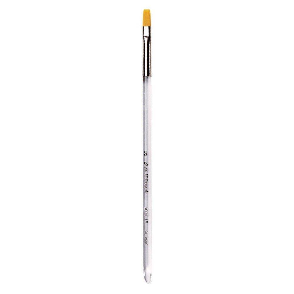 Da Vinci Nova Synthetic Flat Wetting and Painting Brush Series 18 No:8