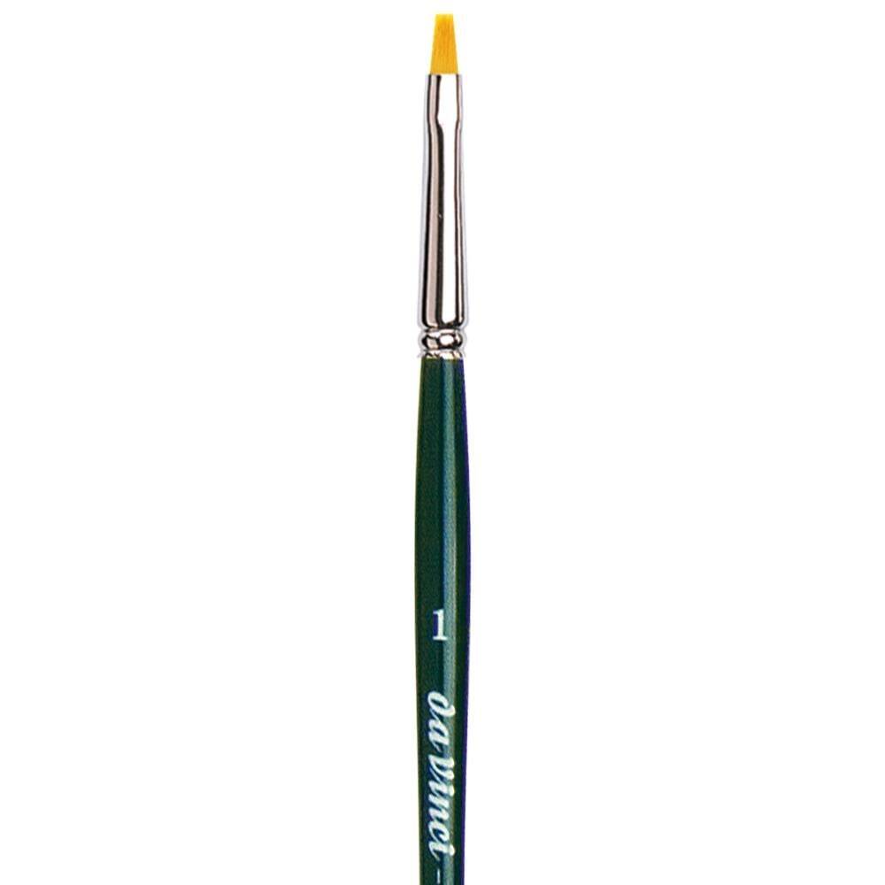 Da Vinci Nova Synthetic Flat Acrylic and Oil Paint Brush Series 122 No:1