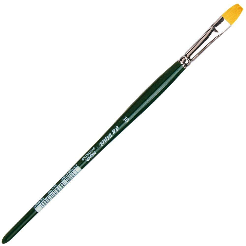 Da Vinci Nova Synthetic Flat Acrylic and Oil Paint Brush Series 122 No: 10