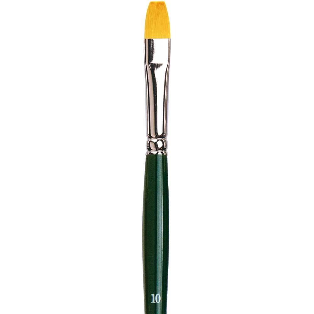 Da Vinci Nova Synthetic Flat Acrylic and Oil Paint Brush Series 122 No: 10