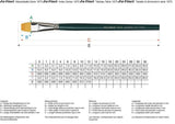 Da Vinci Nova Synthetic Flat Oil and Acrylic Paint Brush Series 1870 No: 26