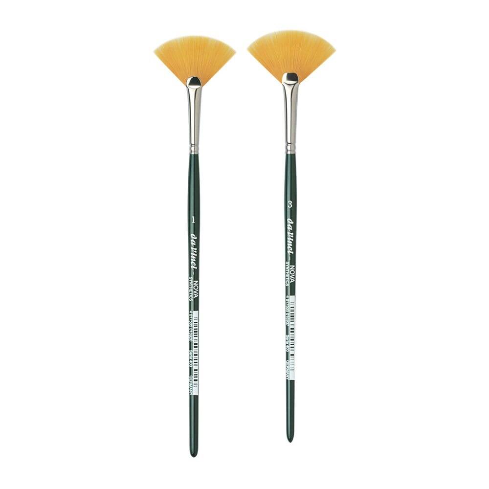 Da Vinci Nova Synthetic Fan Hobby Craft Brush Series 400 No:1