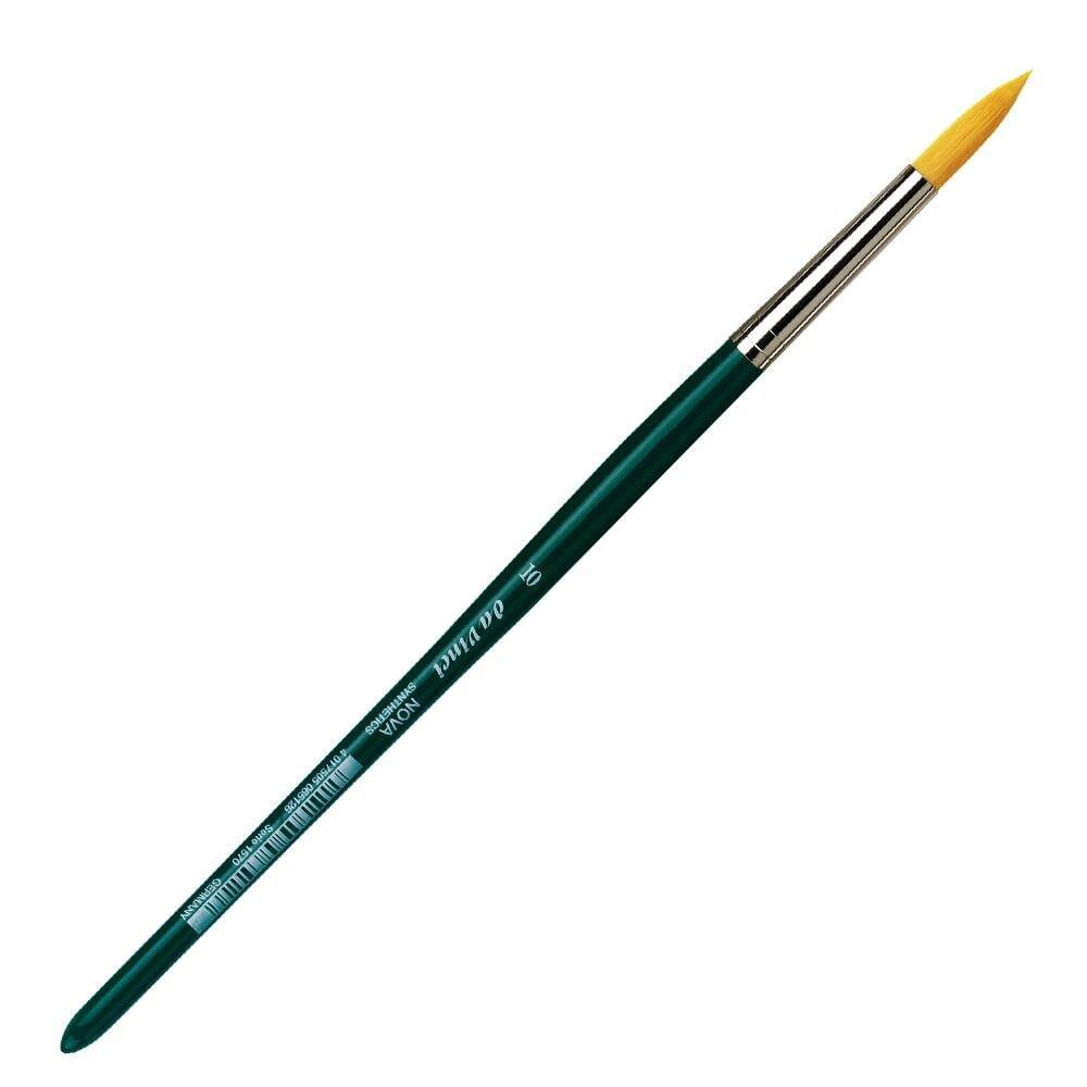 Da Vinci Nova Sentetik Yuvarlak Sulu Boya Fırçası Seri 1570 No:10