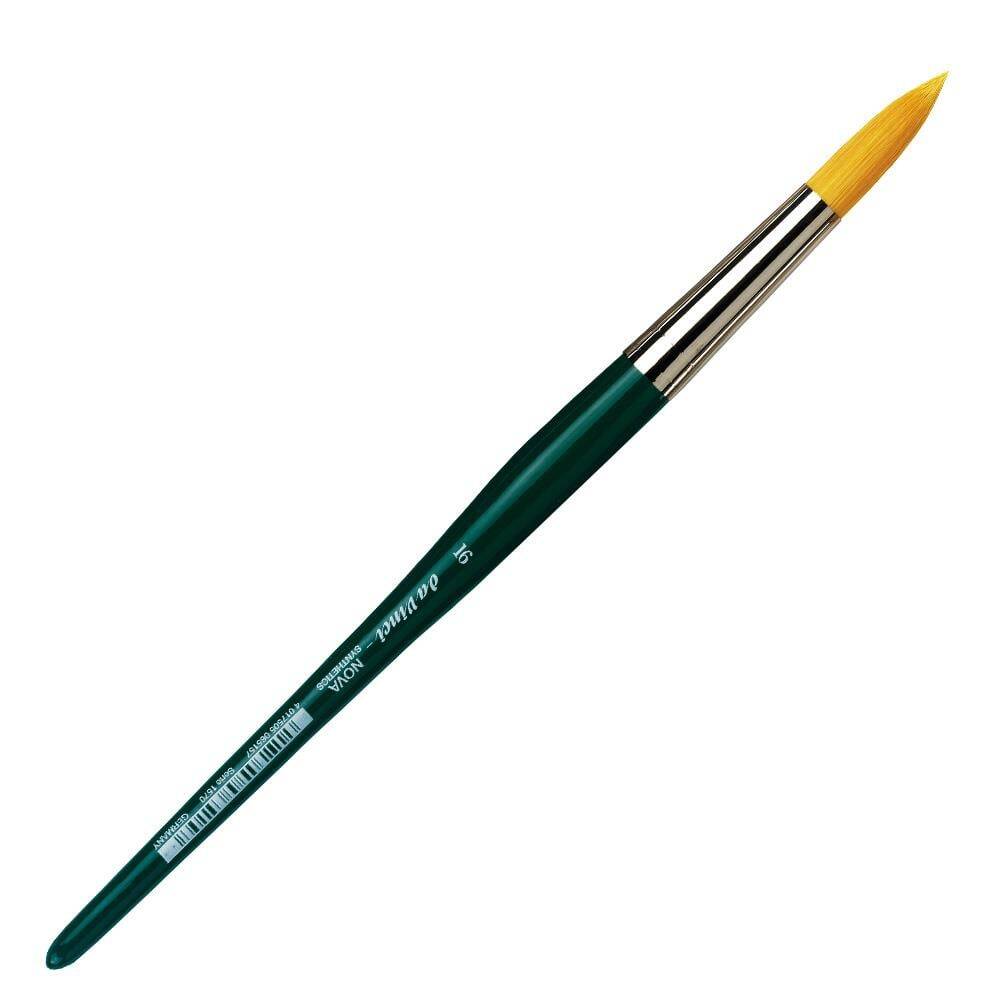 Da Vinci Nova Sentetik Yuvarlak Sulu Boya Fırçası Seri 1570 No:16
