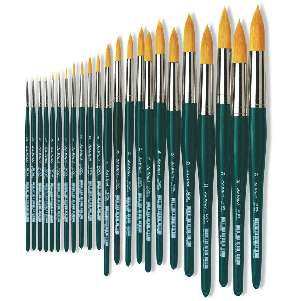 Da Vinci Nova Synthetic Round Watercolor Brush Series 1570 No:2