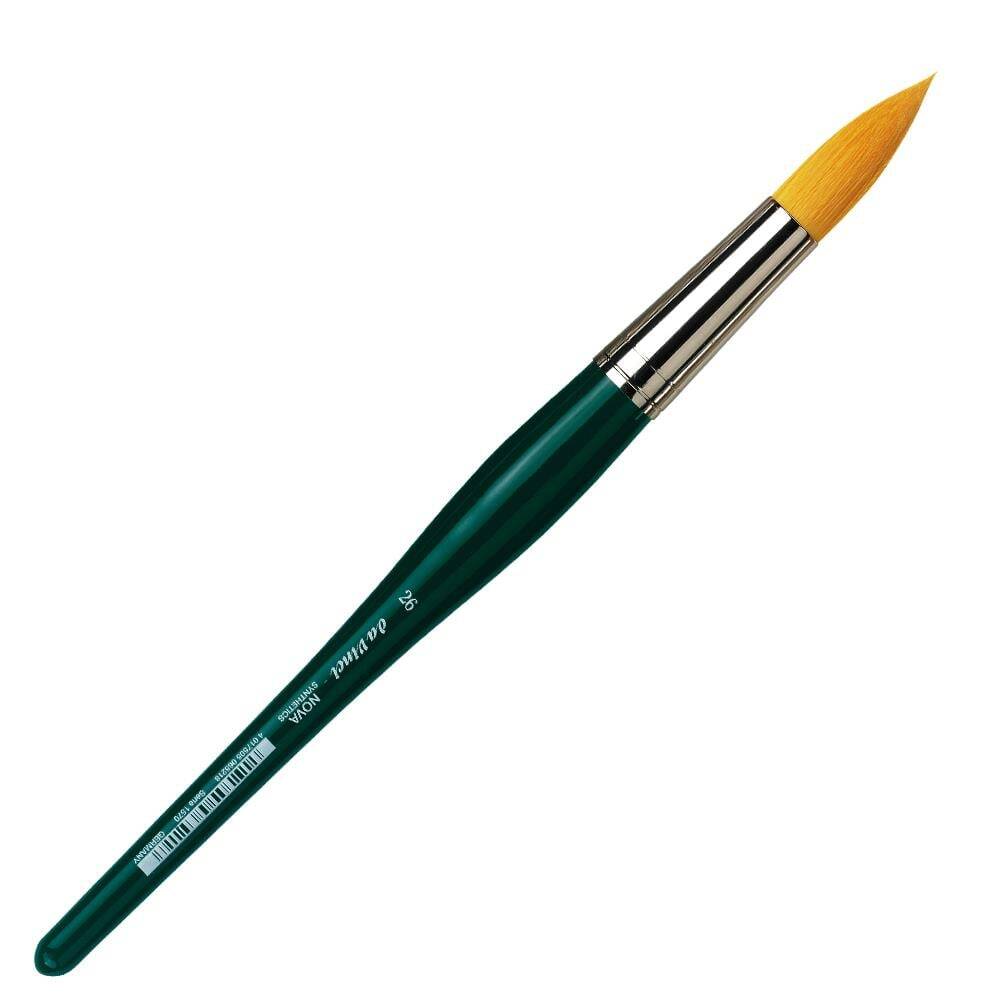 Da Vinci Nova Sentetik Yuvarlak Sulu Boya Fırçası Seri 1570 No:26
