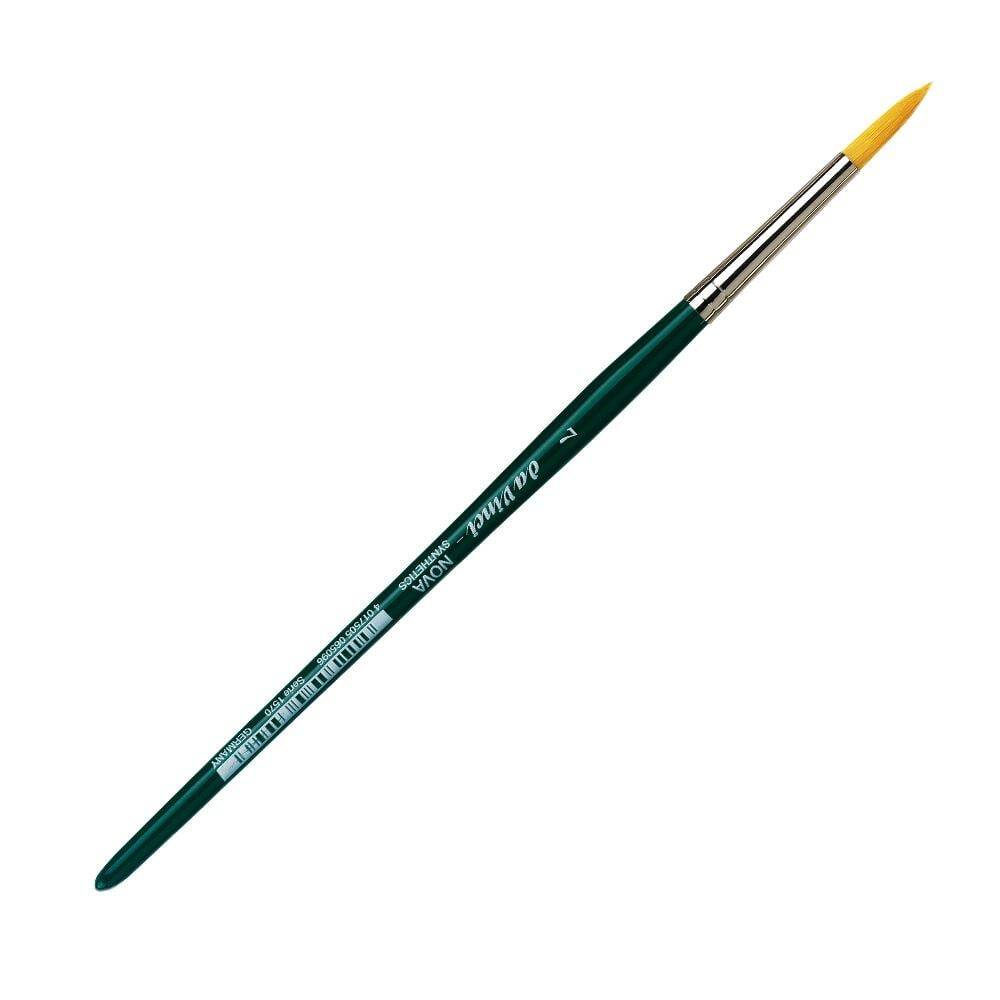 Da Vinci Nova Sentetik Yuvarlak Sulu Boya Fırçası Seri 1570 No:7