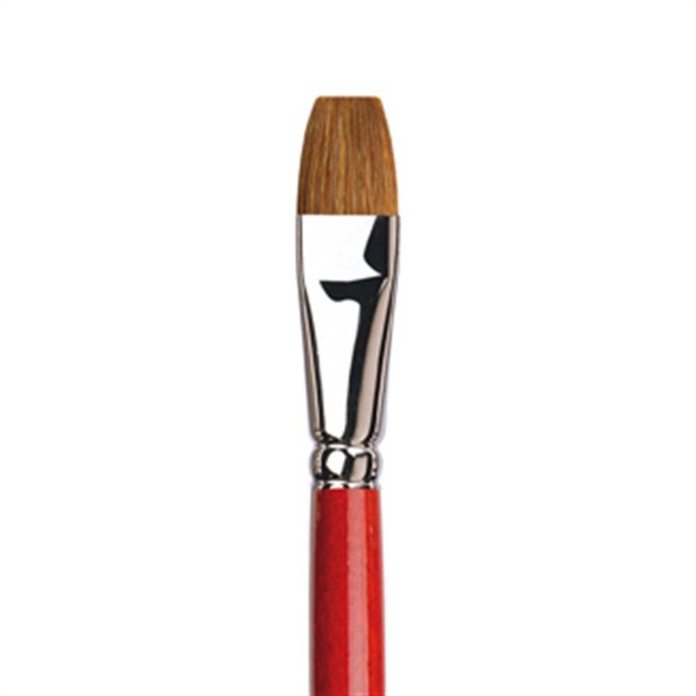 Da Vinci Pelo Di Bue  Ox-Hair Hair Flat Oil Paint Brush Series 1887 No:0