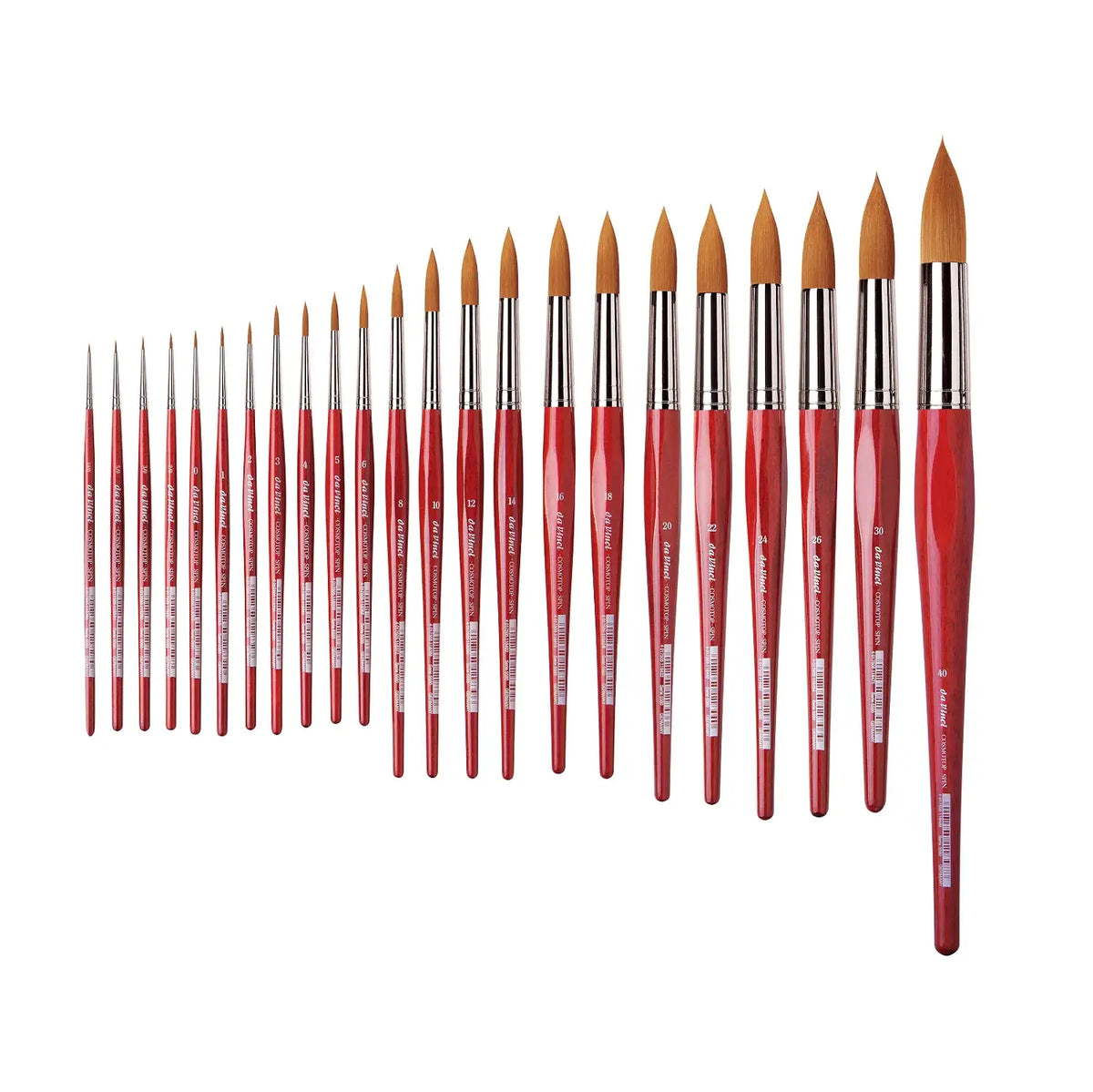 Da Vinci Cosmotop Spin Synthetic Round Watercolor Brush Series 5580 No:10/0