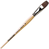Da Vinci Petit Gris Mix Flat Watercolor and Porcelain Brush Series 991 No: 16