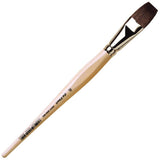 Da Vinci Petit Gris Mix Flat Watercolor and Porcelain Brush Series 991 No: 20