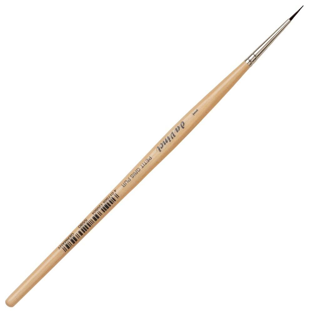 Da Vinci Petit Gris Mix Round Watercolor Brush Series 5590 No:1