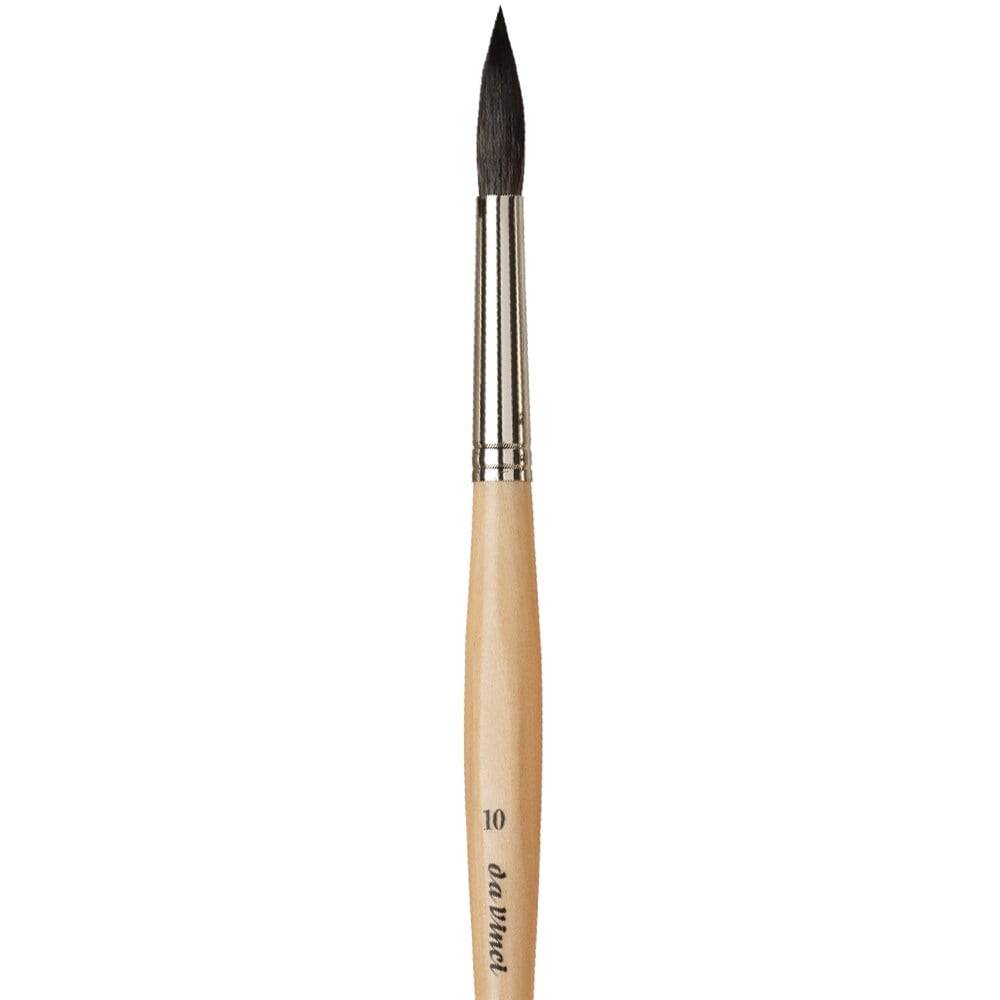 Da Vinci Petit Gris Mix Round Watercolor Brush Series 5590 No: 10