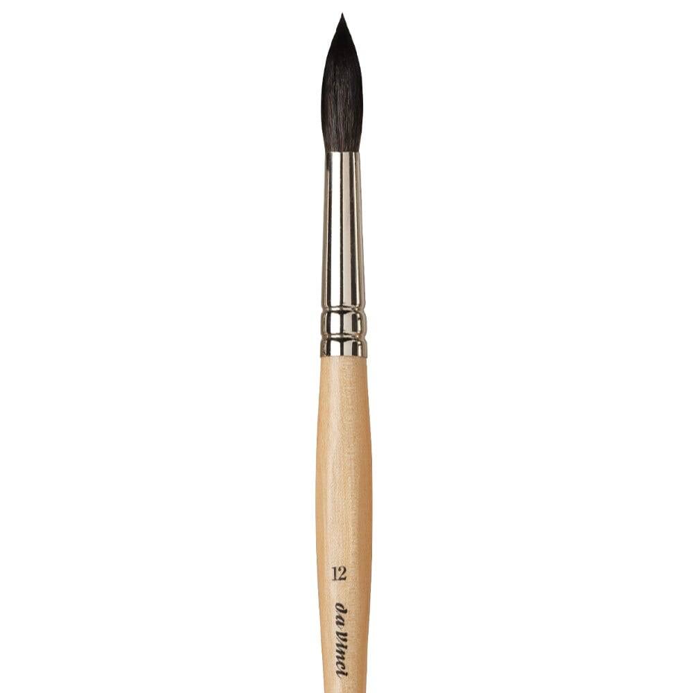 Da Vinci Petit Gris Mix Round Watercolor Brush Series 5590 No: 12