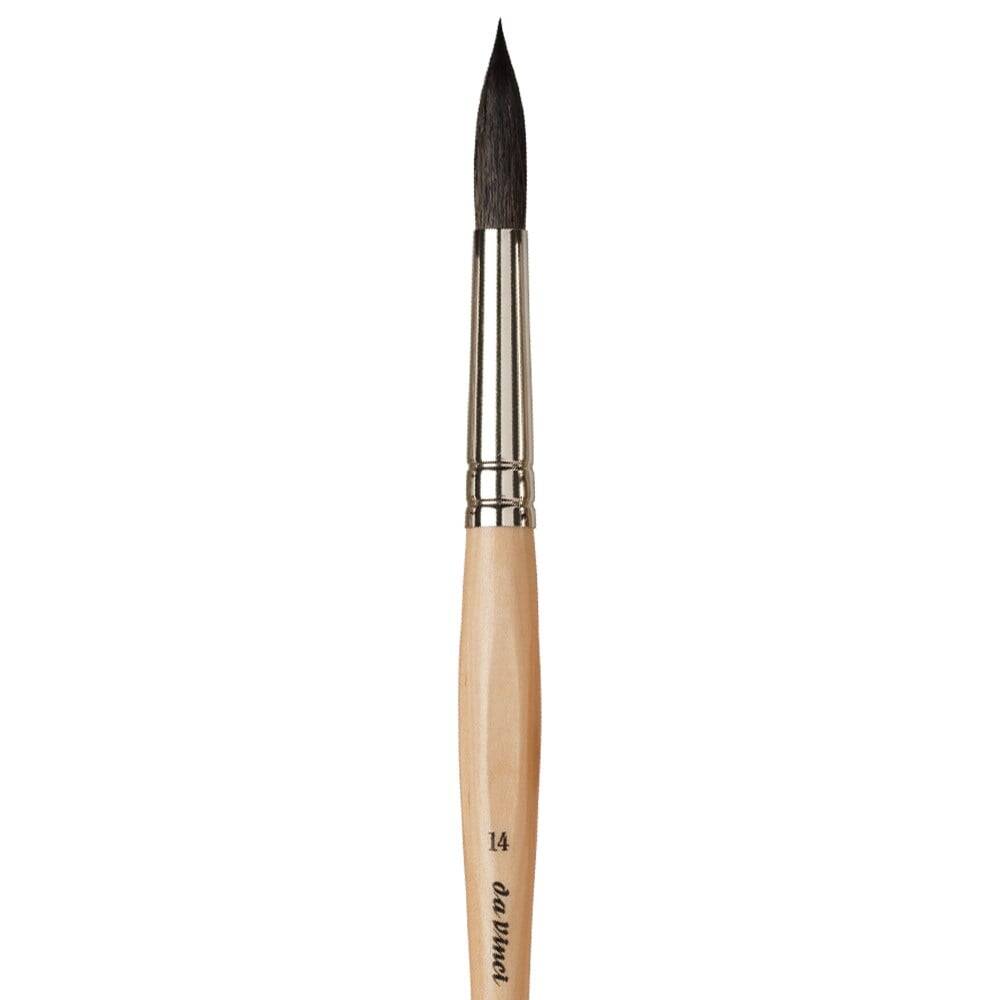 Da Vinci Petit Gris Mix Round Watercolor Brush Series 5590 No: 14