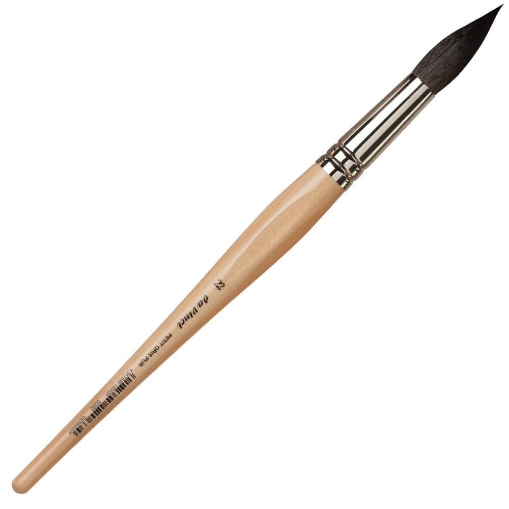 Da Vinci Petit Gris Mix Round Watercolor Brush Series 5590 No: 22
