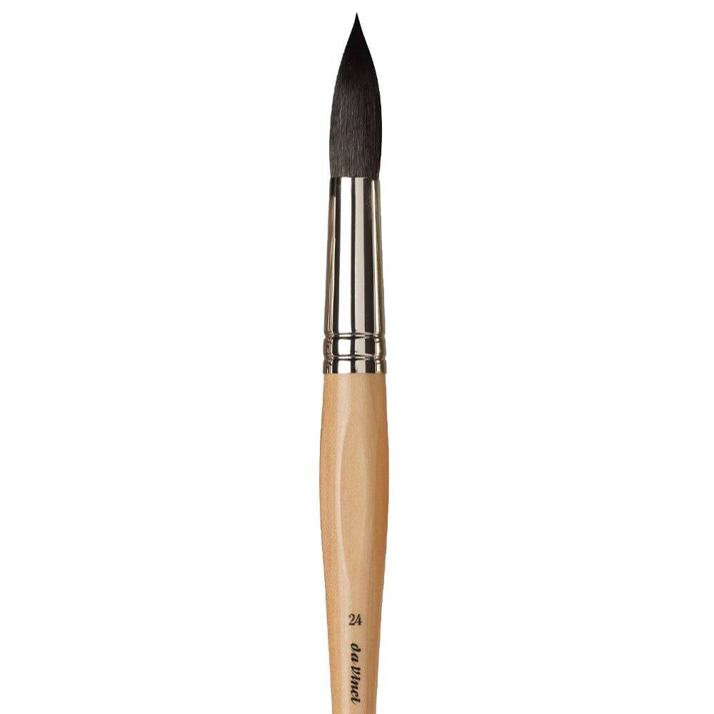 Da Vinci Petit Gris Mix Round Watercolor Brush Series 5590 No: 24