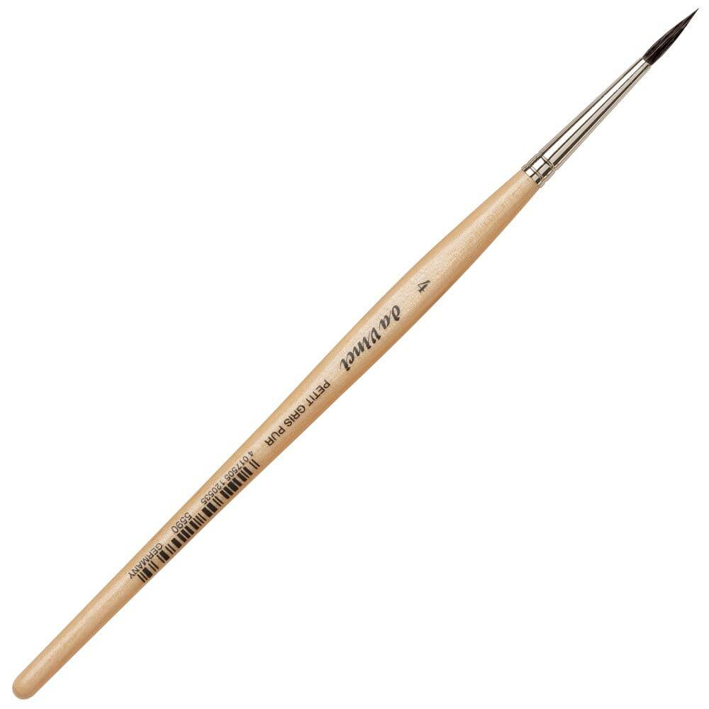 Da Vinci Petit Gris Mix Round Watercolor Brush Series 5590 No: 4