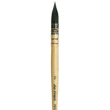 Da Vinci Petit Gris Pur Mavi Rus Sincap Kılı Yuvarlak Fransız Sulu Boya Fırçası Seri 418 No:2