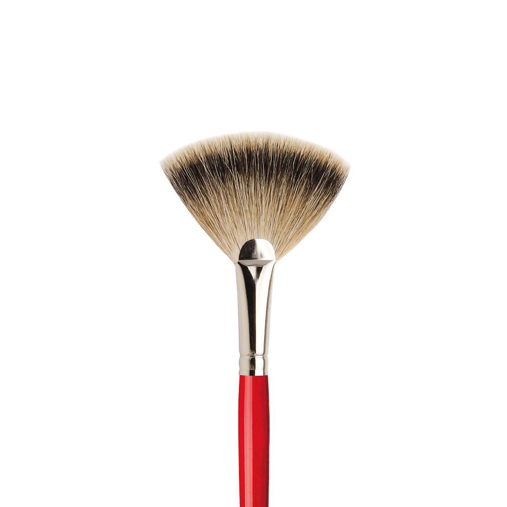 Da Vinci Badger Hair Fan Fusing Brush Series 408 No:12