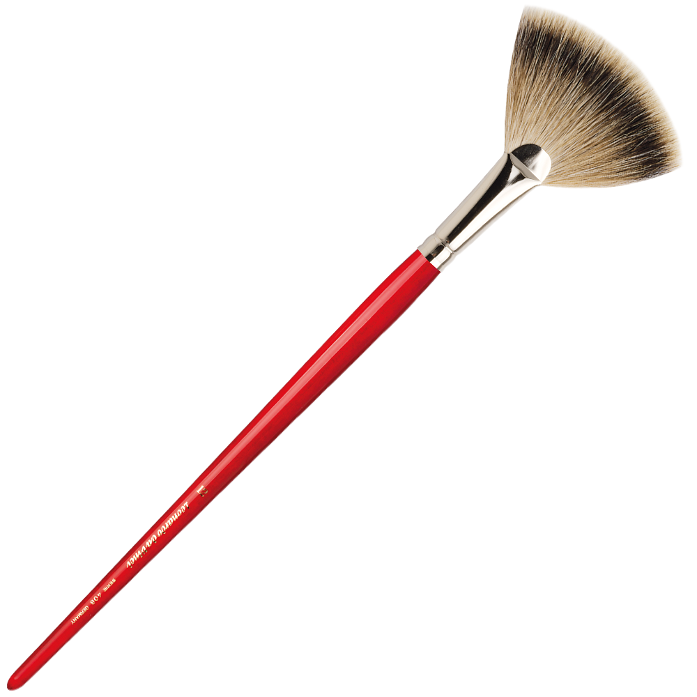 Da Vinci Badger Hair Fan Fusing Brush Series 408 No:12
