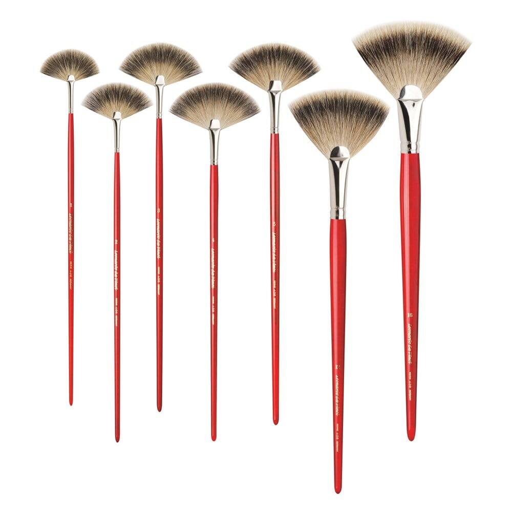 Da Vinci Badger Hair Fan Fusing Brush Series 408 No:2