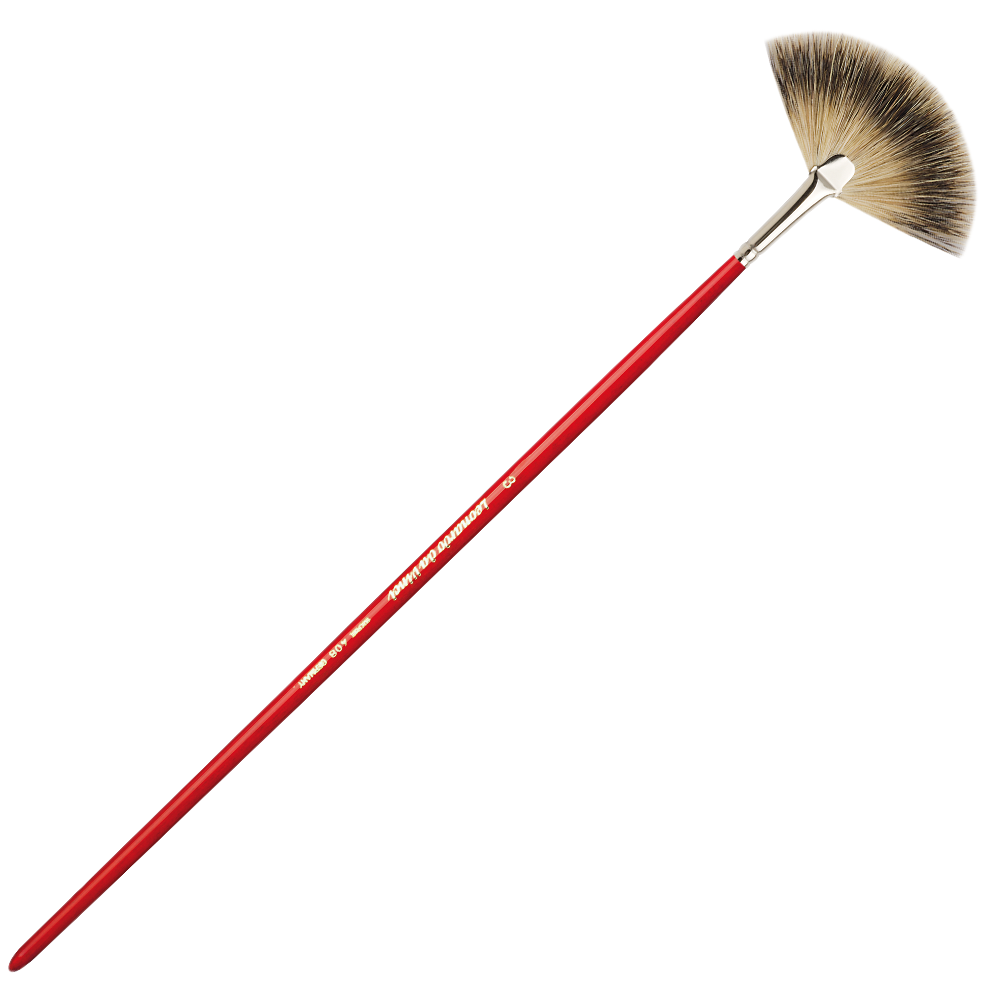 Da Vinci Badger Hair Fan Fusing Brush Series 408 No:3