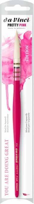 Da Vinci Pretty Pink Extra Soft Watercolor Brush Series 494 No:2