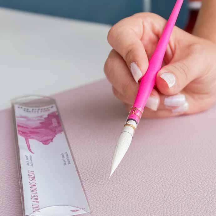 Da Vinci Pretty Pink Extra Soft Watercolor Brush Series 494 No:2